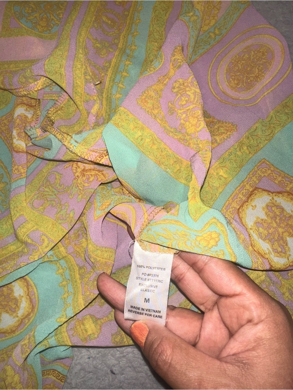 Pastels button up - Picture 8 of 8